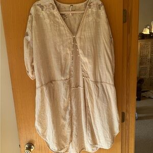 We The Free Cream Tunic Top